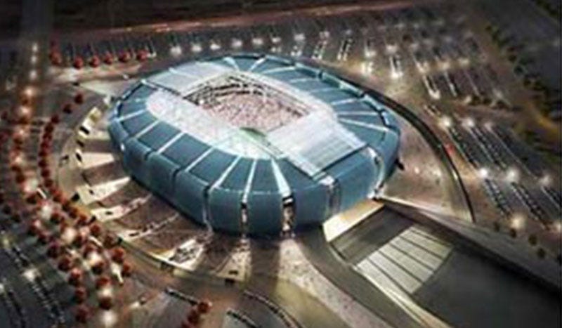 Arizona Cardinals Stadium aerial view