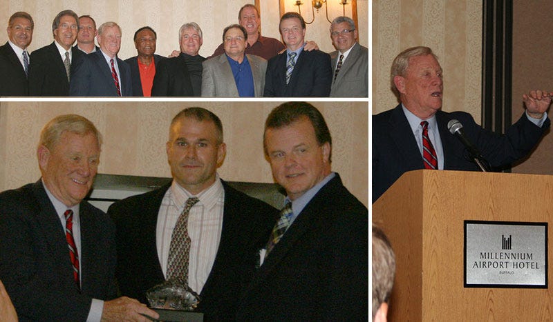 Bill Polian at podium bill polian at podium