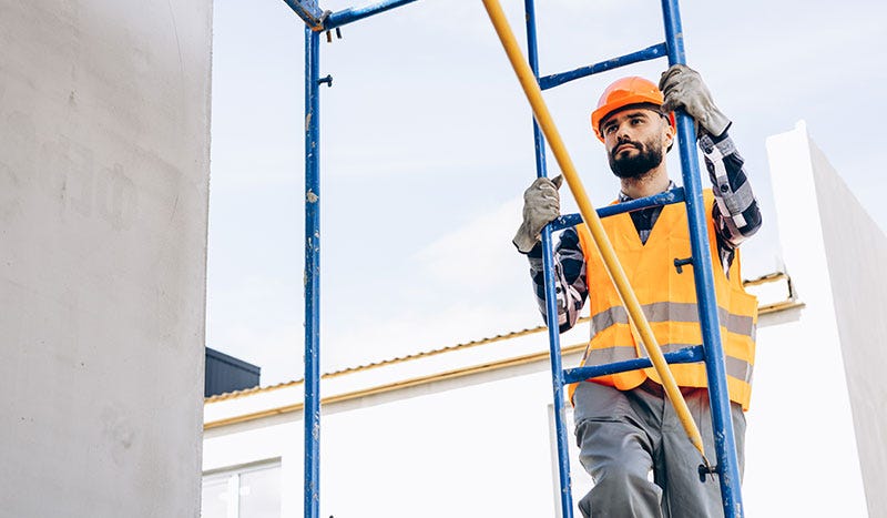 Main on Louisville Platform Ladder