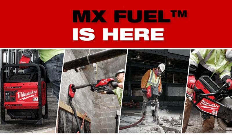 Milwaukee MX Fuel is here banner