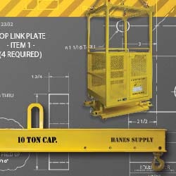 custom below the hook lifting devices