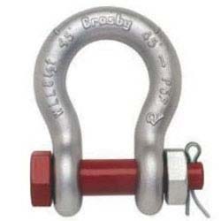 crosby bolt type carbon shackles