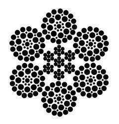 compact wire rope cross section