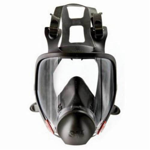 3M™ 00051138541460 Reusable Full Face Respirator 6000, Medium, Bayonet Connection