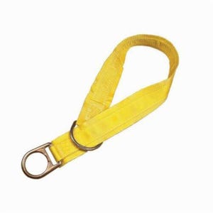 3M™ DBI-SALA® 1003006 Pass-Thru Web Tie-Off Adaptor, 6 ft L x 1-3/4 in W, Polyester/Steel, Yellow