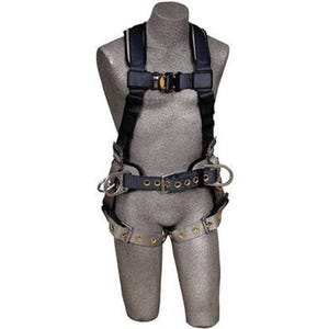 3M™ DBI-SALA® 1100533 ExoFit™ Fall Protection, Extra-Large, 420 lb Load, Polyester Strap, Tongue Leg Strap Buckle