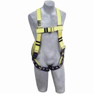 3M™ DBI-SALA® 1110990 Delta™ Fall Protection Harness, Universal, 420 lb Load, Polyurethane Coated Polyester Strap