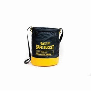 3M™ DBI-SALA® 1500140 Python Safety® Standard Bucket Safe, 250 lb Load, Vinyl, Black/Yellow