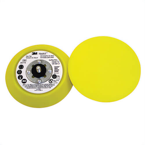 3M™ 00051131057753 Hookit™ Medium Density Regular Disc Pad, 5 in dia, Hook A