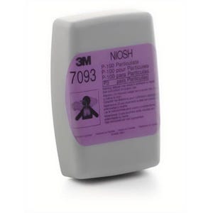 3Mâ„¢ 00051131527065 P100 Filter 7093, 99.97% Filter Efficiency