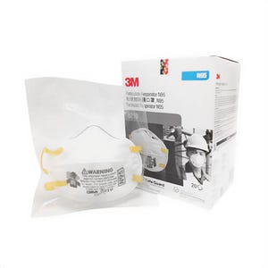3Mâ„¢ 00051138464578 N95 Particulate Respirator, NIOSH Approved, 20 Box