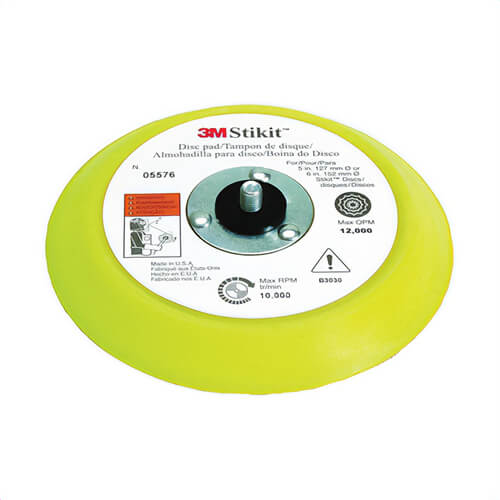 3M™ 00051144055760 Hookit™ Stikit™ 05576 Medium Density Disc Pad 6 in dia