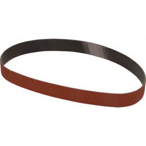3Mâ„¢ 00051144774913 File Aluminum Oxide Abrasive Belt, 1/2 in W Belt x 24 in L, 80 Grit, Medium Grade, Polyester Backing