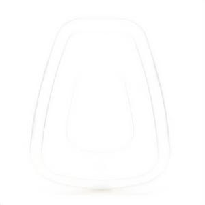 3Mâ„¢ 051138-17668 Filter Retainer, for use with 5000 and 6000 Series Respirators, Translucent White
