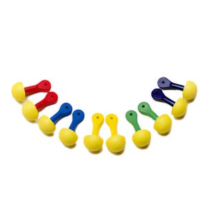 3Mâ„¢ 080529-21011 E-A-Râ„¢ Noise Reduction Earplugs, 25 dB Noise Reduction, Pod Shape, CSA Class AL, Reusable, Uncorded Design
