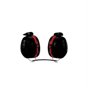 3Mâ„¢ 093045-08102 Peltorâ„¢ Noise Reduction Earmuff, 29 dB Noise Reduction, Black/Red, Behind The Head Band Position, CSA Class AL