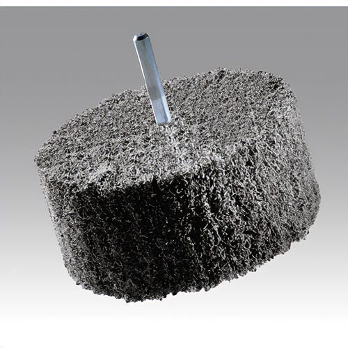 Scotch-Brite™ 7100132226 Multi-Finishing Convolute Wheel, MU-WL, 2S Medium, 4 in x 1 in x 1 in