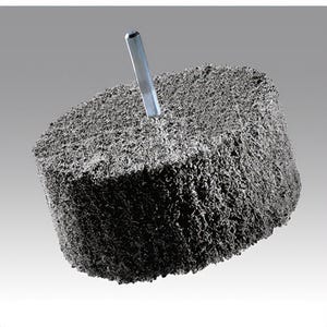 Scotch-Briteâ„¢ 7100132226 Multi-Finishing Convolute Wheel, MU-WL, 2S Medium, 4 in x 1 in x 1 in