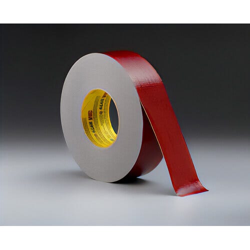 3M™ 48011539140 8979N Nuclear-Grade Duct Tape, 54.8 m L x 48 mm W, 12.1 mm thick, Rubber Adhesive