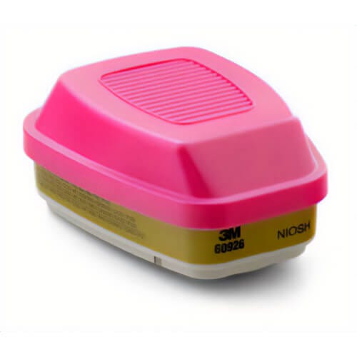 3M™ 7000002041 Multi Gas/Vapor Cartridge/Filter 60926, NIOSH Approved