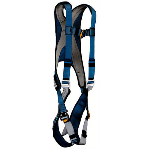 3M™ DBI-SALA® 1107976 ExoFit™ Polyester Strap Harnesses, Medium, 420 lb Load, Polyester Strap, Quick-Connect Leg Strap Buckle