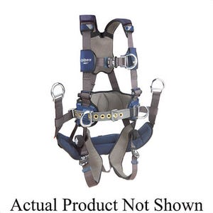3M™ DBI-SALA® 1113192 ExoFit™ Nex™ Tower Climbing Full Body Harness, Large, 420 lb Load, Repel™ Polyester Strap