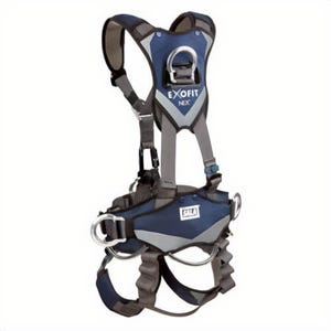 3M™ DBI-SALA® 1113348 ExoFit™ Nex™ Rope Access/Rescue Full Body Harness, Extra-Large, 420 lb Load, Repel™ Polyester Strap