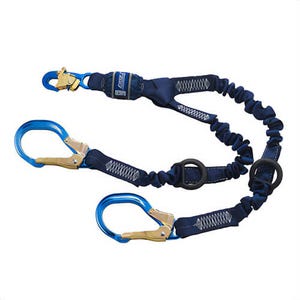 3M™ DBI-SALA® 1246032 Force2™ Arc Flash Elastic Tie-Off Variable Shock Absorbing Lanyard, 310 to 420 lb Load, 6 ft L