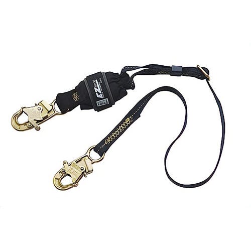 3M™ DBI-SALA® 1246317 EZ-Stop™ F2 Arc Flash Adjustable Web Shock-Absorbing Lanyard, Kevlar® Fiber, 6 ft
