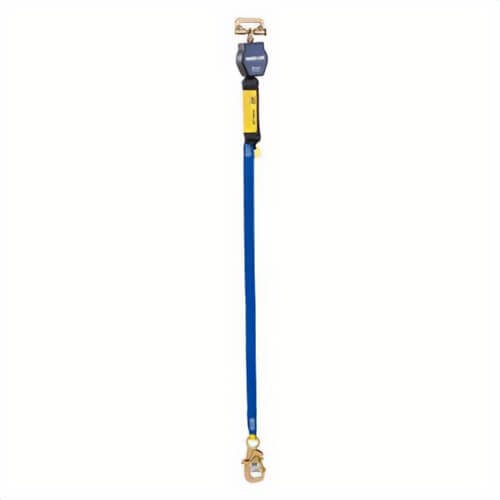 3M™ DBI-SALA® 3101366 Quick-Connect Self-Retracting Single Leg Lifeline, 420 lb Load, 9 ft L, OSHA 1926.502