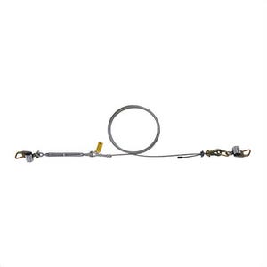 3M™ DBI-SALA® 7403100 SecuraSpan™ Temporary/Portable Lifeline Assembly, 310 lb Load, 100 ft L, OSHA 1910.66/1926.502