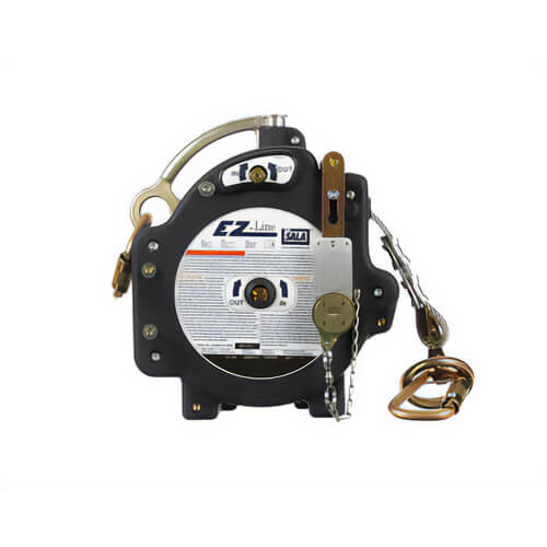 3M™ DBI-SALA® 7605060 EZ-Line™ Horizontal Retractable System Lifeline, 310 lb Load, 60 ft L, ANSI Specified, OSHA 1926.502