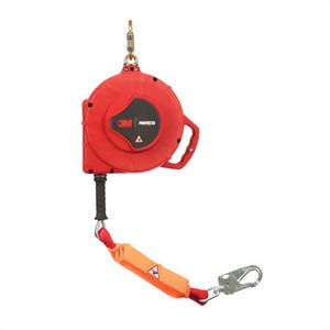 3M™ Protecta® 3590546 Leading Edge Self-Retracting Lifeline, Thermoplastic Housing, Galvanized Cable, 50 ft