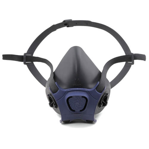 Moldex® 7113 7000 Half Mask Respirator, L, Adjustable Strap Suspension, Bayonet Connection, Resists: Organic Vapors