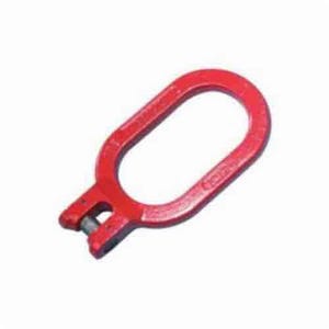 Acco® 598350012 Kuplex®II Master Clevis KupLink, 3/8 in, 8800 lb, 100 Grade, Alloy Steel, Red