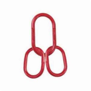 Acco® Kuplex®II Master Link Assembly, 3/8 in, 22900 lb, 100 Grade, Oblong, Alloy Steel, Painted Red