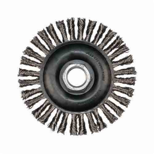 Pferd 82613 Wheel Brush, 6 in dia Brush, 3/16 in W Face