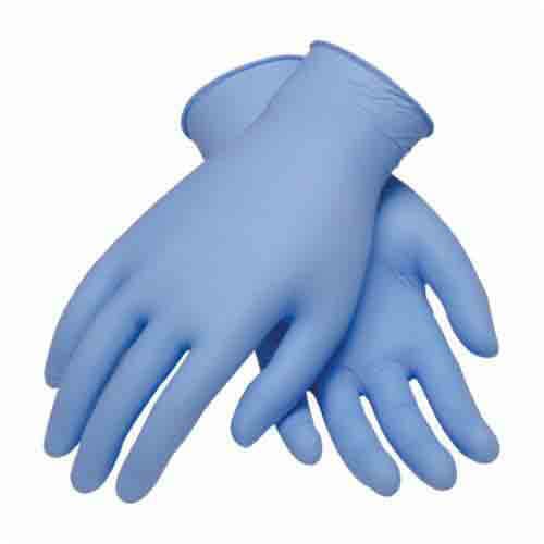 PIP® 63-336PF Ambi-Dex® Disposable Glove, Heavy Duty Premium Industrial Grade, Nitrile, Liquid/Puncture Resistant, 10 in Length, Blue