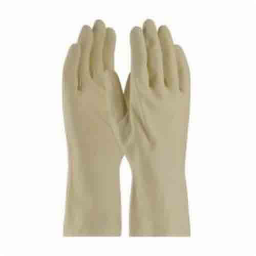 PIP® Assurance® 47-L171N/M Chemical-Resistant Gloves, M, Natural Rubber Latex, Natural, Unlined Lining, 11.8 in L