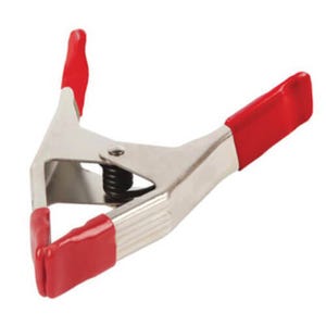 Bessey® XM10 XM Series Spring Clamp with Tips and Grips, 4 in Clamping, 5 in D Throat, Steel