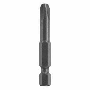 Bosch 27362 Round Reinforced Power Screwdriver Bit, P3 Phillips® Point, 1-15/16 in OAL, Hex Shank, S2 Tool Steel