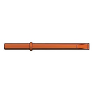 Brunner & Lay Chisel, Standard, #1 Tip, 18 in Overall Length, Narrow Chisel Style