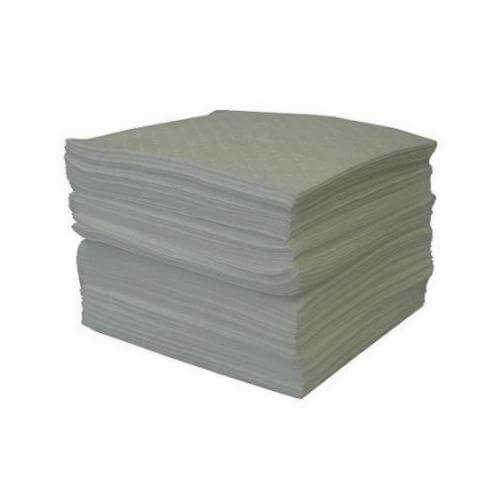 CEP EP100 Mediumweight Absorbent Pad, 17 in L x 15 in W, 28 gal Absorption, Polypropylene