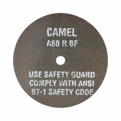 CGW® 35501 High Speed Premium Straight Cut-Off Wheel, 3 in dia x 1/32 in Thick, 3/8 in Center Hole, 60 Grit, Aluminum Oxide Abrasive