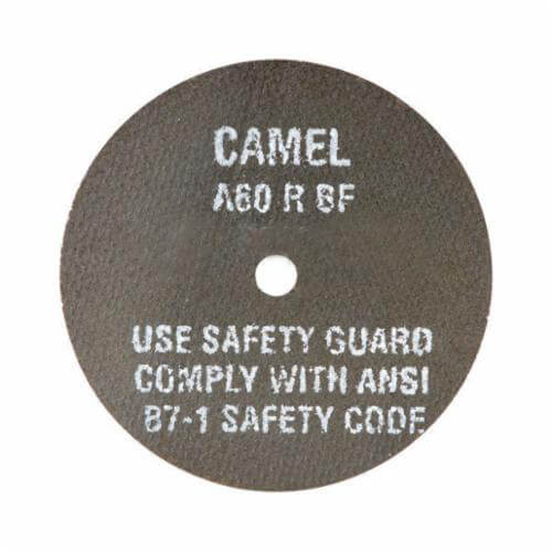 CGW® 35691 High Speed Premium Straight Cut-Off Wheel, 2 in dia x 1/8 in Thick, 3/8 in Center Hole, 24 Grit, Aluminum Oxide Abrasive
