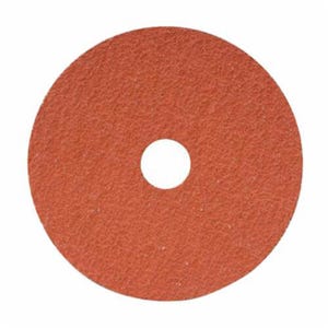 CGW® 48182 Standard Coated Abrasive Disc with Grinding Aid, 4-1/2 in dia, 7/8 in Center Hole, 36 Grit, Medium Grade, Ceramic Abrasive, Arbor Attachment