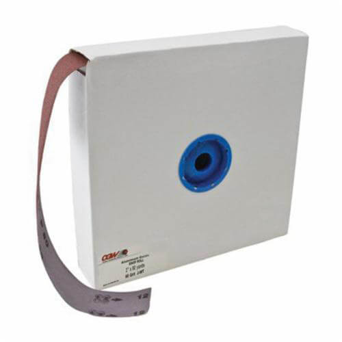 CGW® 63088 Premium Coated Shop Roll, 50 yd L x 2 in W, 220 Grit, Very Fine Grade, Aluminum Oxide Abrasive