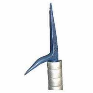 CM® 10062 Pike Pole, Straight Hook Tip, 1-1/2 in Handle dia, 20 ft Handle Length, Anodized Aluminum Handle, Carbon Steel