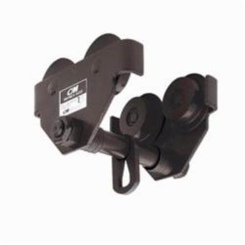 CM® 3309 633 Plain Manual Trolley, 10000 lb Load, 4-5/8 to 8 in, 10 to 24 in, 94 in, 6-1/8 in