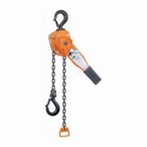 CM® 5320 653 Lever Chain Hoist, 3 ton Load, 5 ft H Lifting, 77 lb Rated